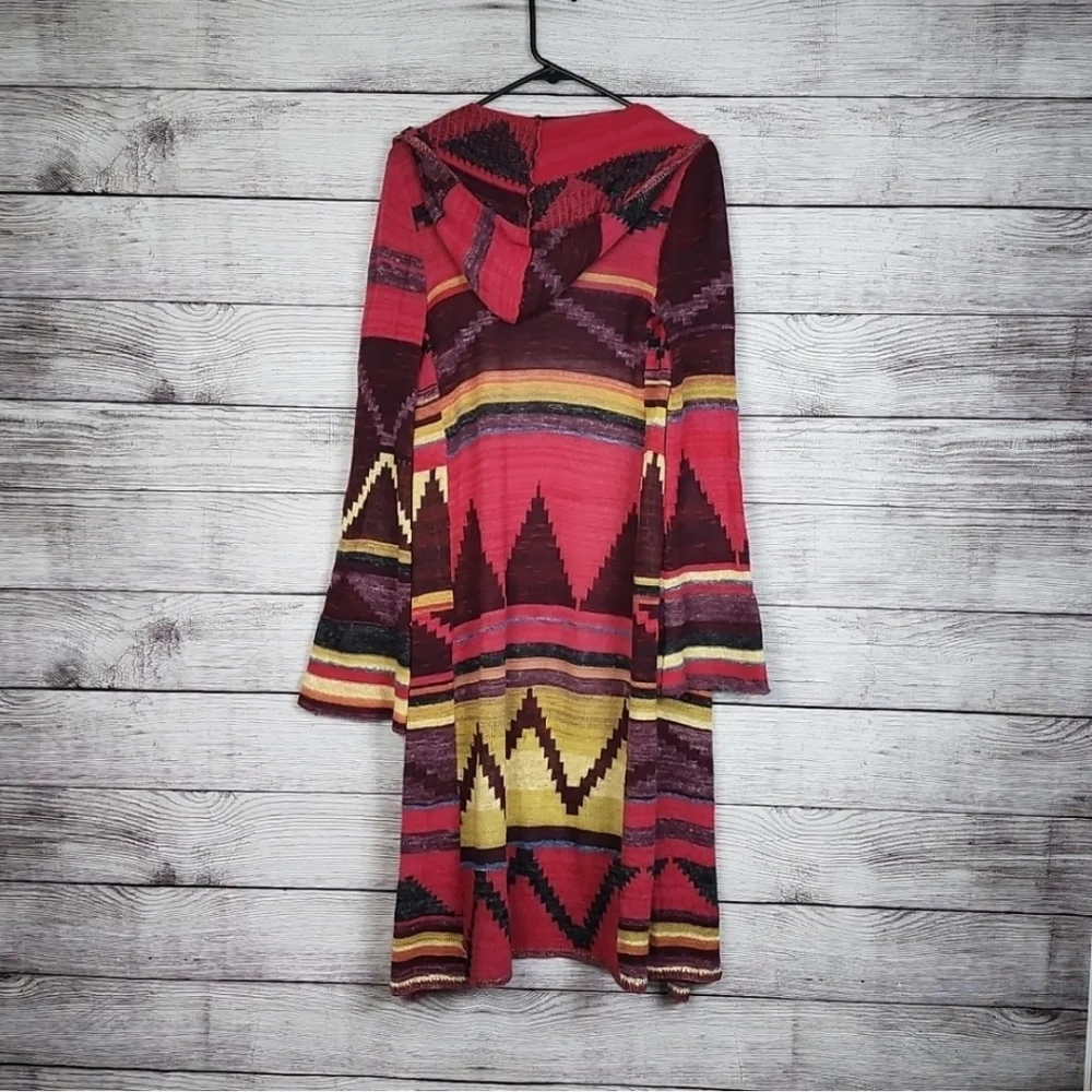 Free People Aztec Lima Boho Cardigan Sweater - Picture 3 of 4